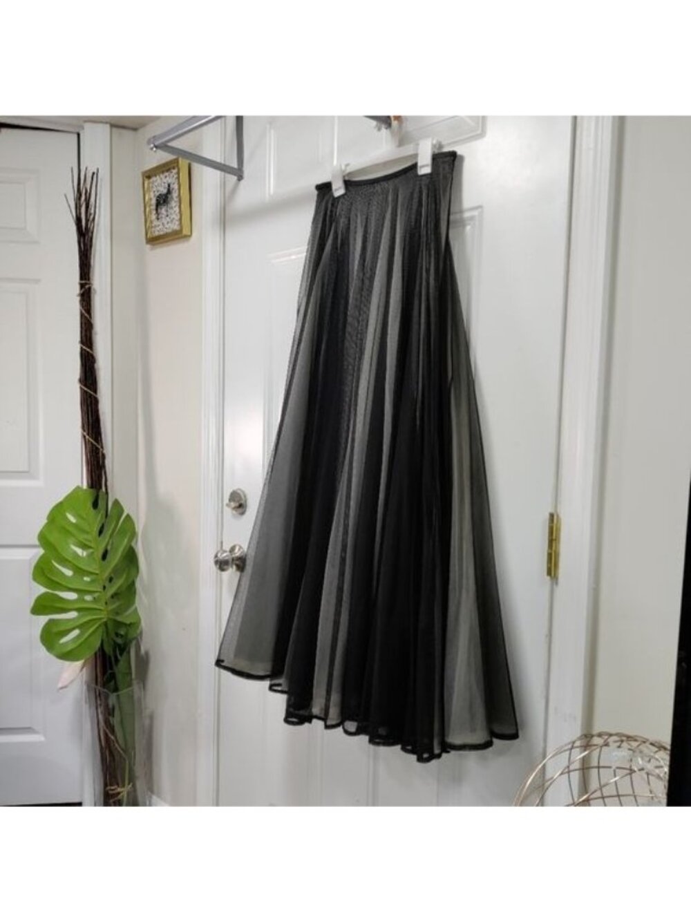 Alexia Admor New York Size 6 Long Full Length Whimsy Glam Grunge Tulle Skirt - Picture 4 of 14